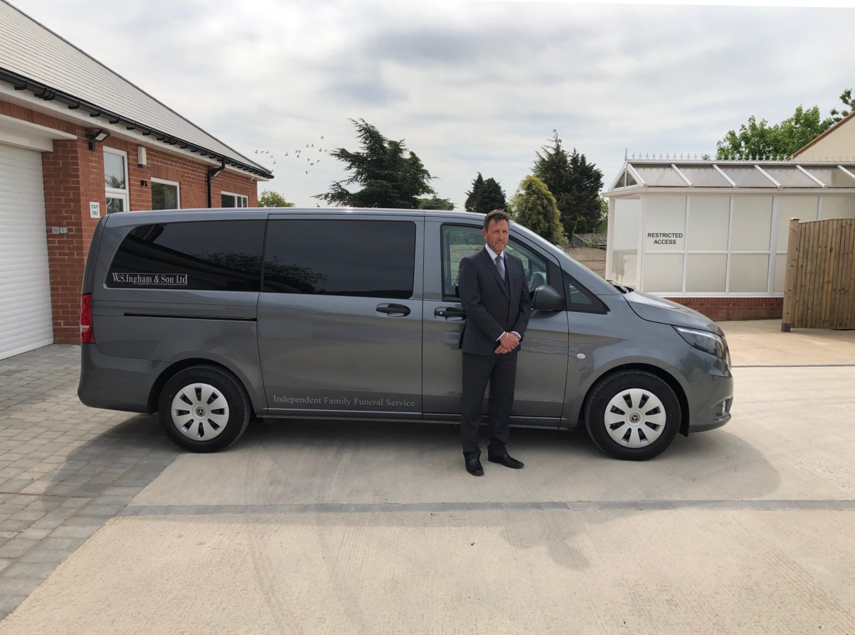 W S Ingham & Son New High-Spec Vito Removal Vehicle Matches Fleet