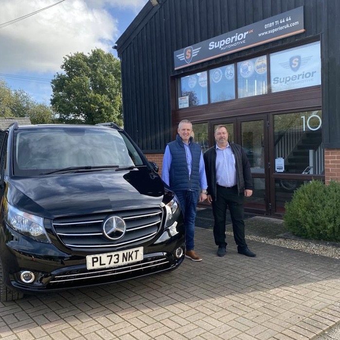 Third ‘fit for first call’ Superior Vito for Brian McElroy Funeral Directors in Dublin